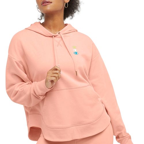 Buzo Champion Campus French Terry Hoodie Mujer