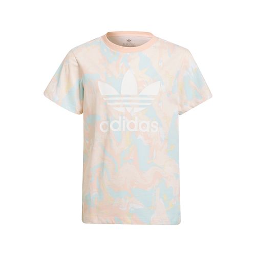 Remera Adidas Originals MarmÓreo Estampada NiÑo/a