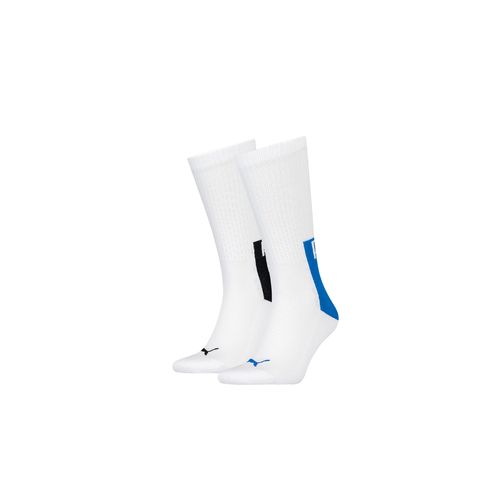Medias Puma Logo Block Crew Pack X2 Hombre