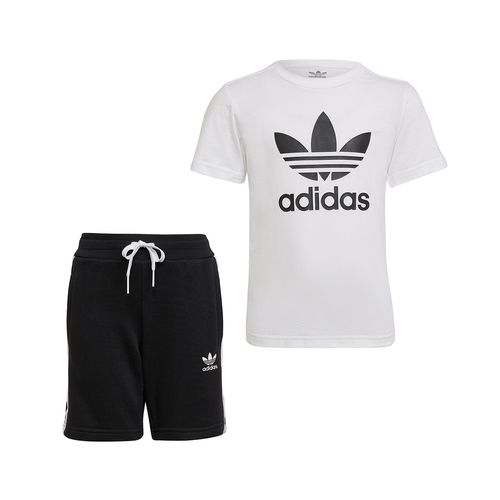Conjunto Adidas Originals Trefoil Short NiÑo/a