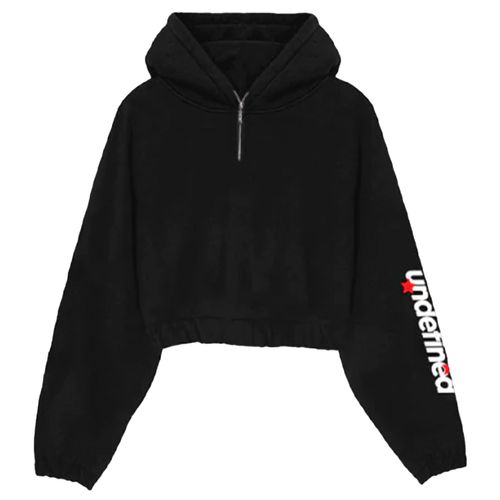 Buzo Undefined Hoodie Crop Ss Mujer