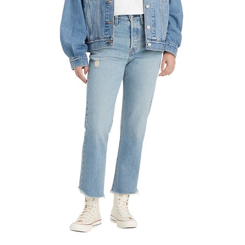 Jean Levis 501 Crop Mujer
