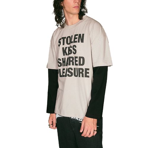 Remera Undefined Manga Larga Capas Stars 4 Hombre