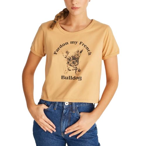 Remera Levis Ss Homeroom Tee Bulldog Mujer