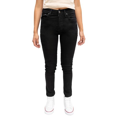 Jean Levis 519 Black Tab Mujer