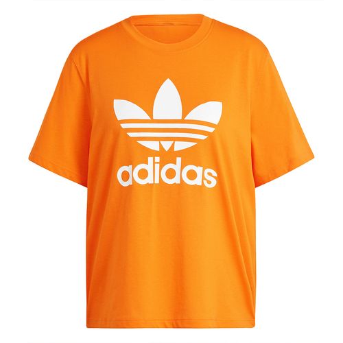 Remera Adidas Originals Adicolor Trifolio Boxy Mujer