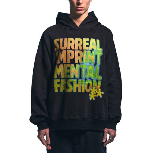 Buzo Undefined Hoodie Boxy Mental Plan Hombre