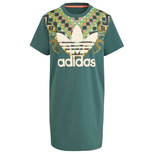 Vestido Adidas Originals Trifolio Mid X Farm Rio Mujer