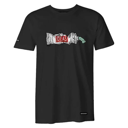 Remera Nube Negra Pasta Hombre