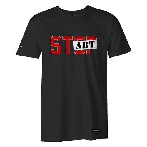 Remera Nube Negra Start Hombre
