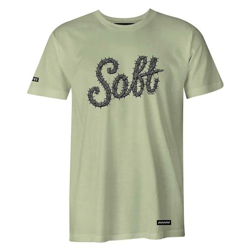 Remera Nube Negra Soft Hombre