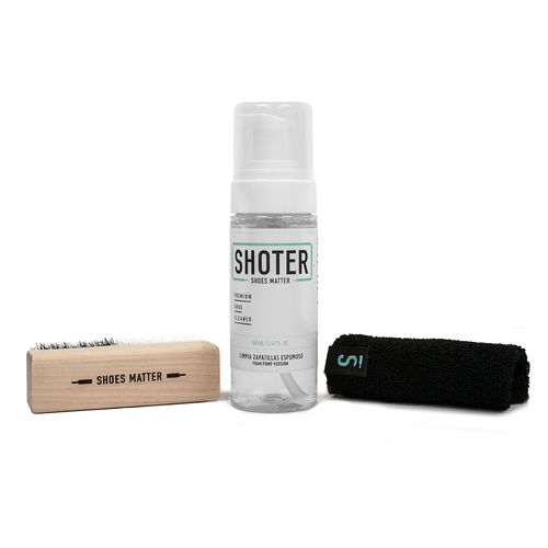 Limpiador Shoter Easy Pack Espuma Con PaÑo Y Cepillo