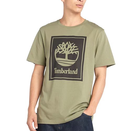 Remera Timberland Logotipo Hombre