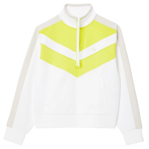 Buzo Lacoste Interlock Relaxed Fit Mujer