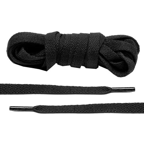 Cordones La Cordoneria Flat Air Laces Black 120 Cm