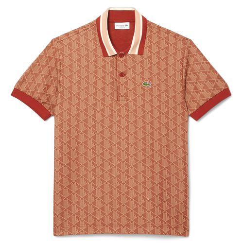 Chomba Lacoste Jacquard Hombre