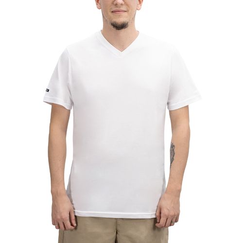 Remera Nube Negra Escote V Hombre
