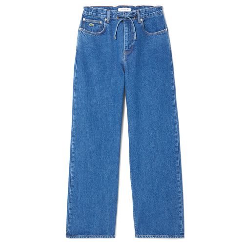 Jean Lacoste Wide Fit Denim Mujer
