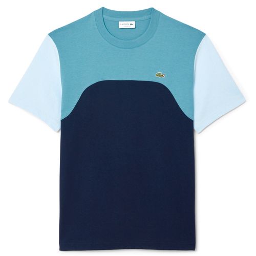Remera Lacoste Color Block Hombre