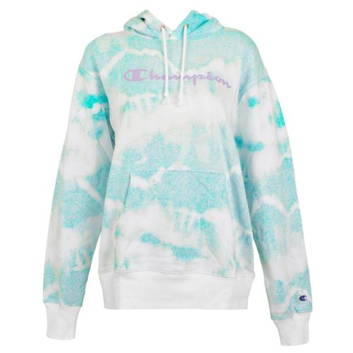 Buzo Champion Ltwt Fleece Hoodie Reverse Tie Dye Aop Mujer