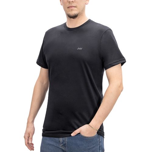 Remera Nube Negra Basic 3d Hombre