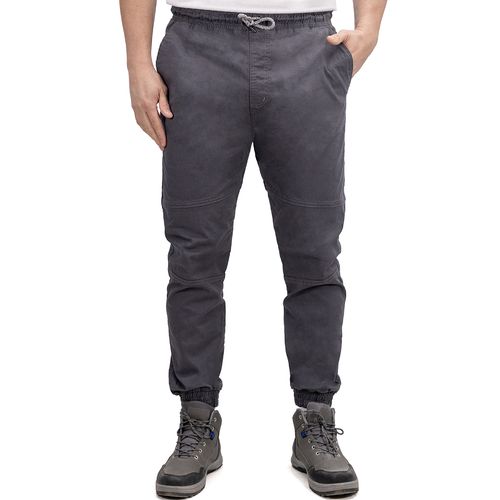 Jogger Nube Negra Gabardina Hombre