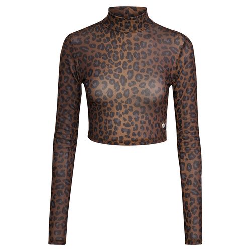 Camiseta Adidas Originals Long Sleeve Tee Leopard Mujer